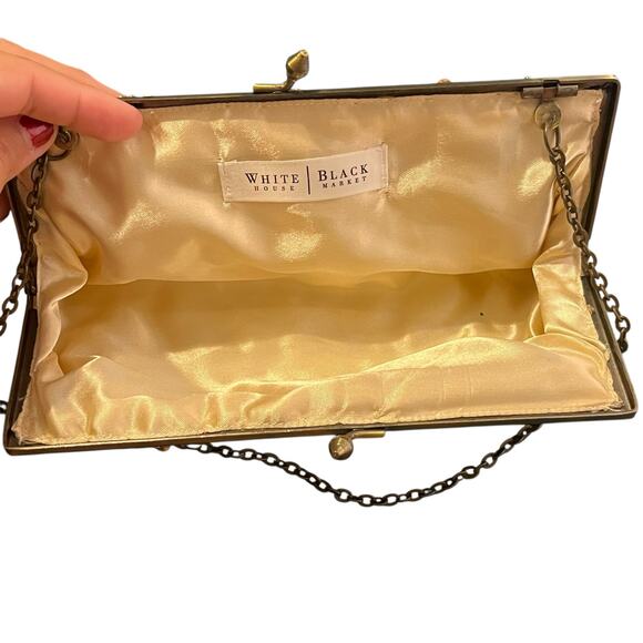White House Black Market Beaded Evening Bag - Picture 4 of 4